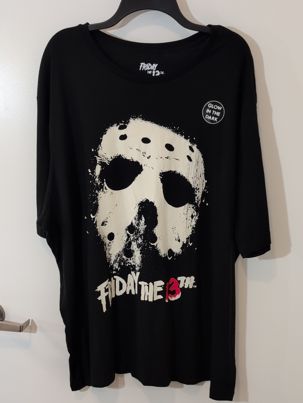 Men's Glow In The Dark Jason 3X Tshirt